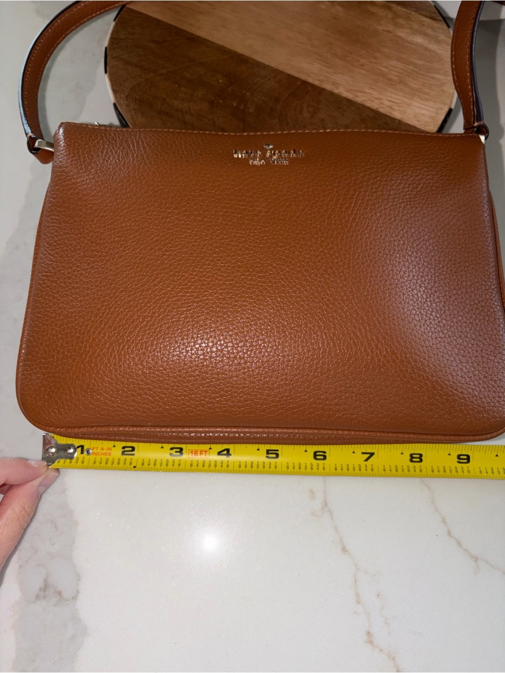 Kate Spade New York Mulberry Street Madelyne Crossbody Bag purse Warm Ginger - Picture 11 of 12